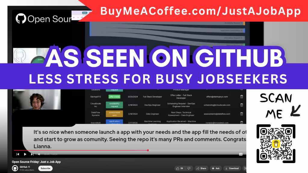 Founder of Just A Job App